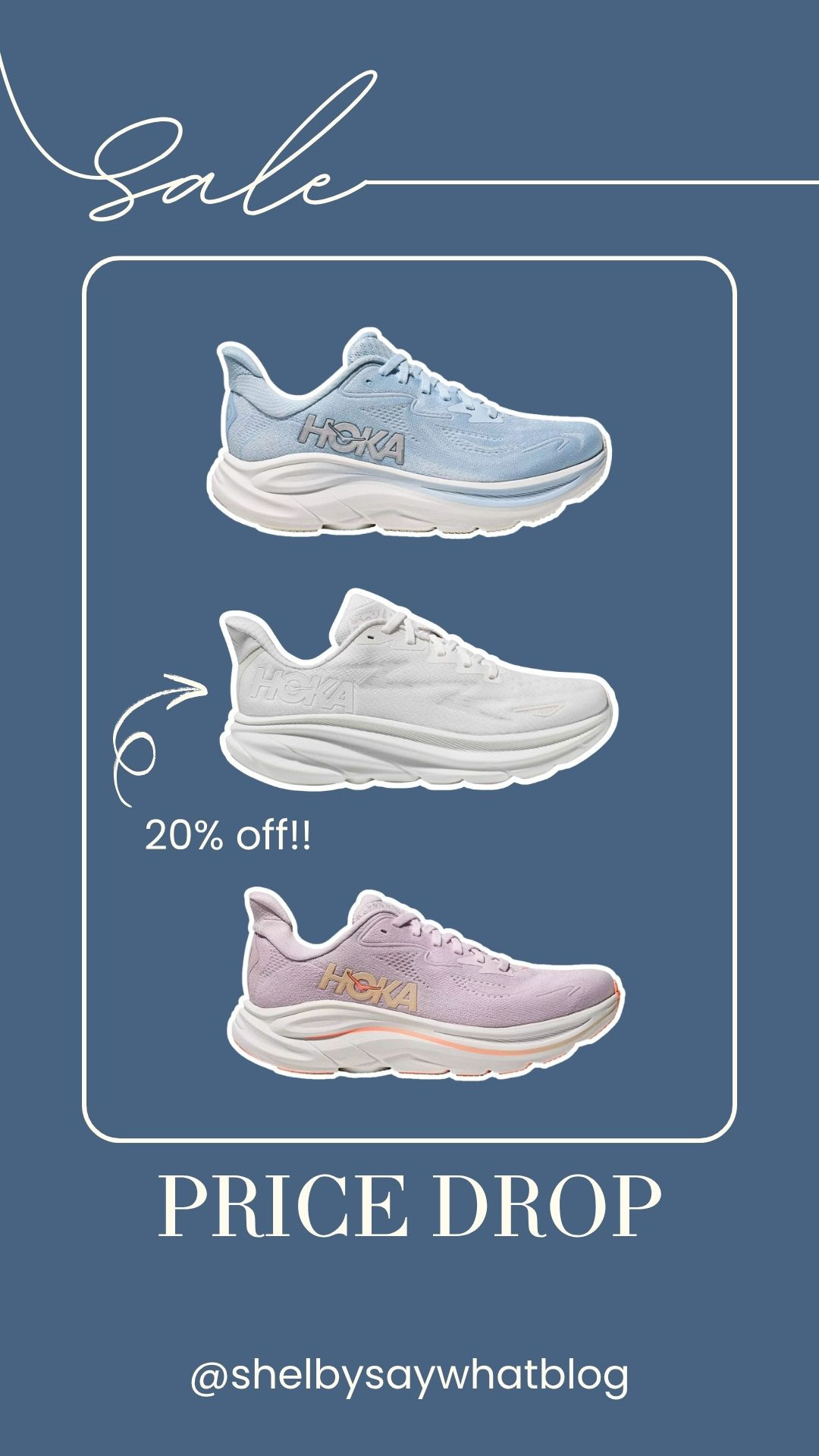 Hoka Clifton 10's are currently 20% off! I personally love my Hoka's. They are soo comfy, and they have so many cute colors! 👟 

 #LTKfitnessgoals #LTKActive #LTKSaleAlert