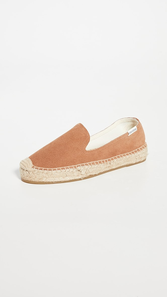 Suede Platform Smoking Slippers | Shopbop