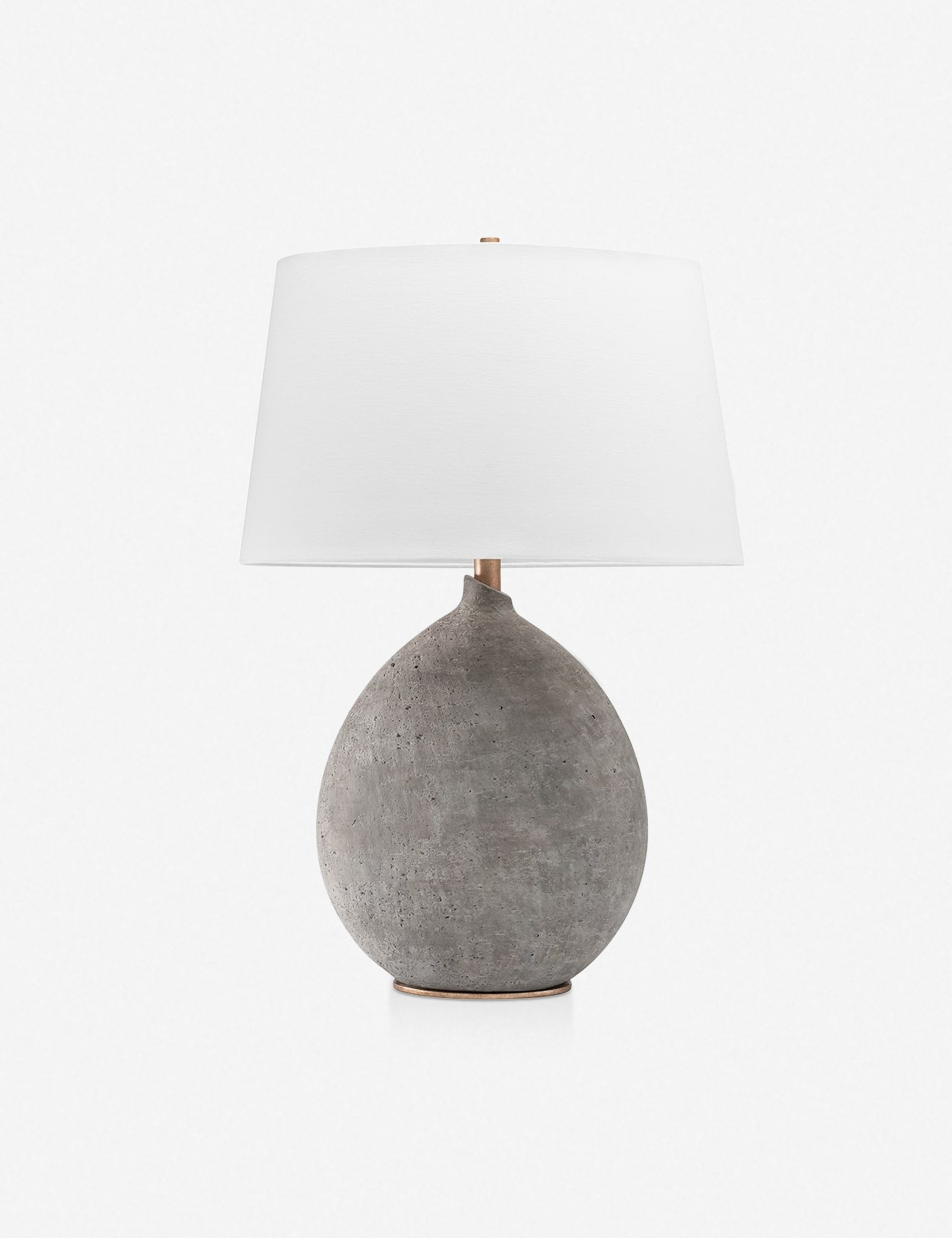 Ariana Table Lamp, Gray | Lulu and Georgia 