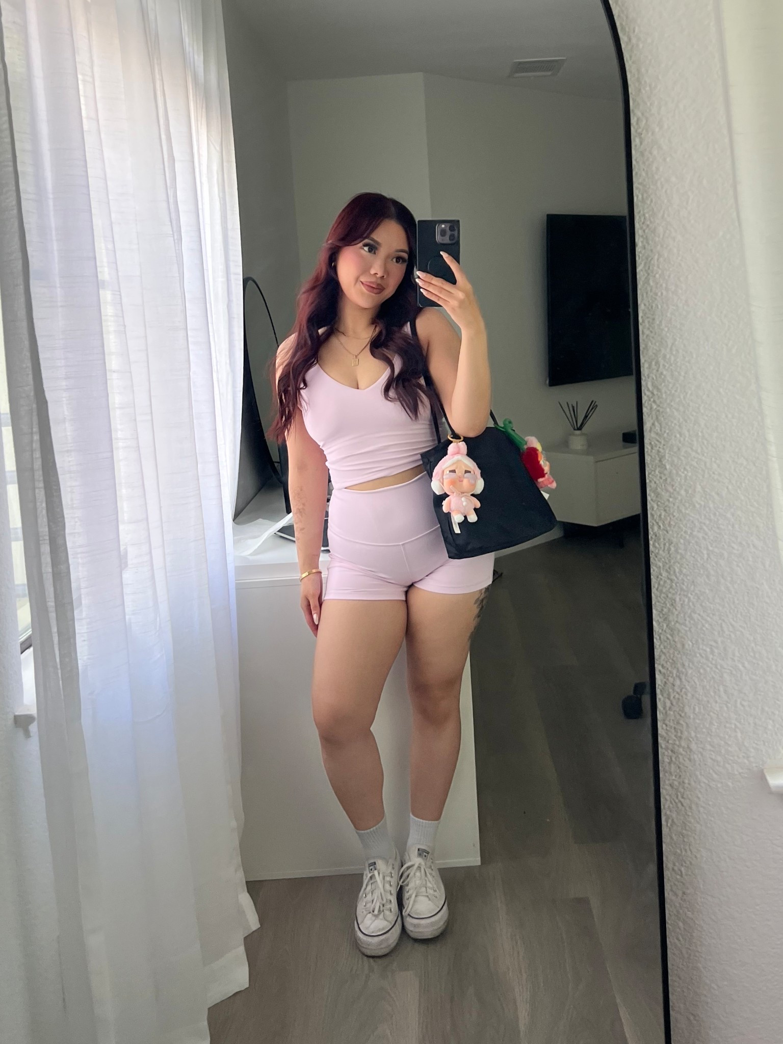 Workout set 🩷

#outfit #workoutoutfit 

#LTKPetite #LTKWorkwear #LTKSummerEdit