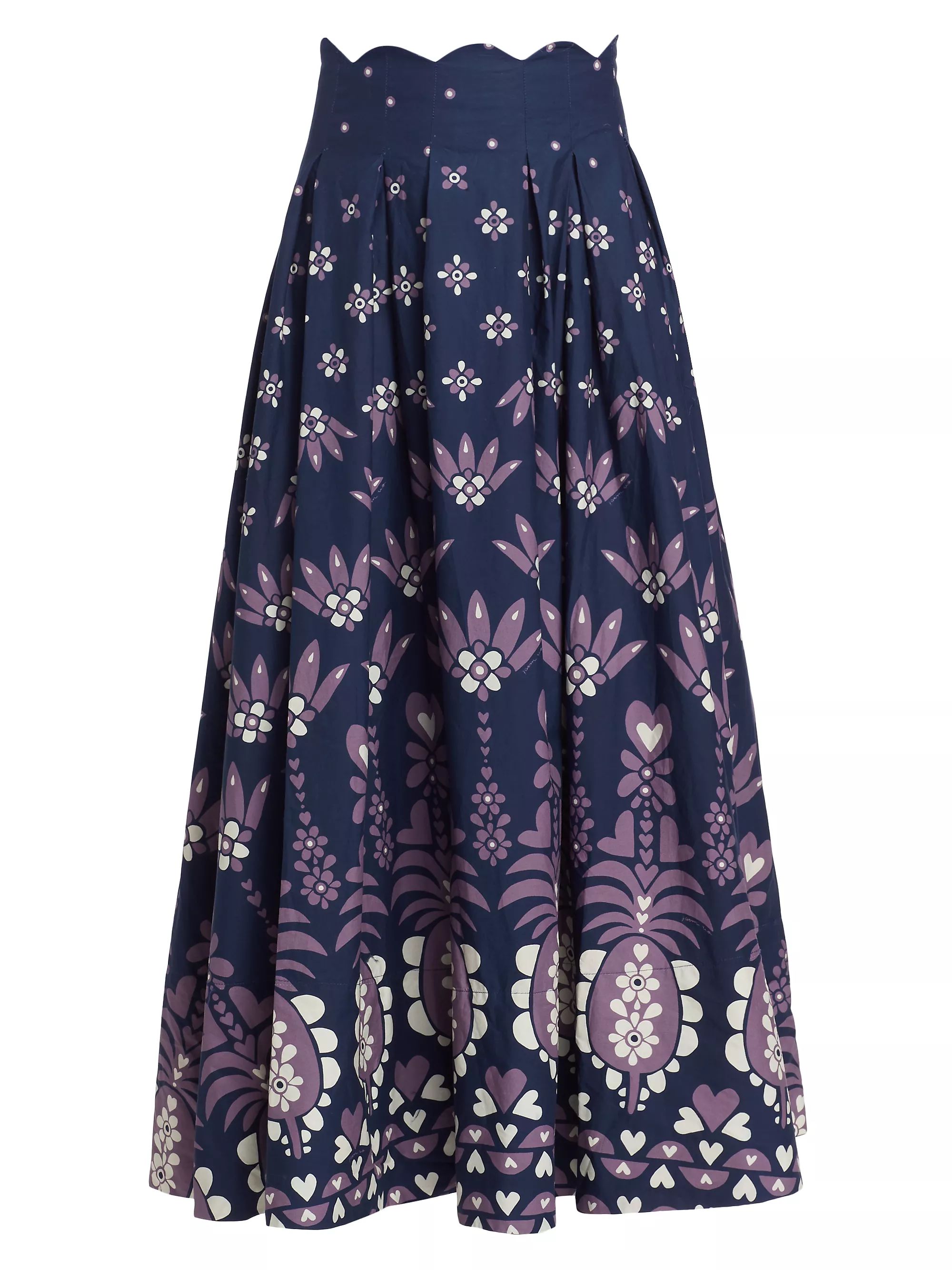 Ainika Martina Floral Midi-Skirt | Saks Fifth Avenue