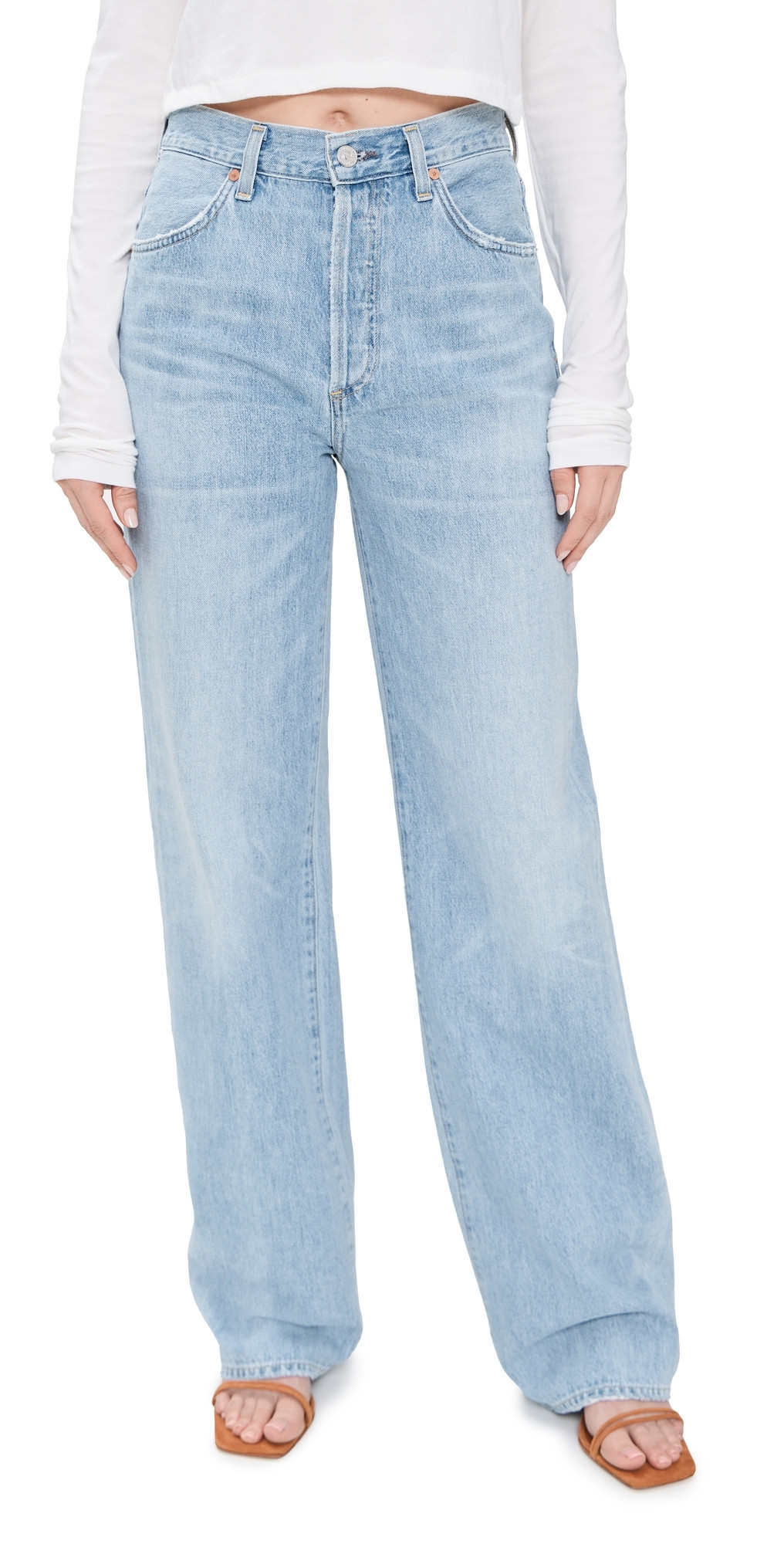 Citizens of Humanity Annina Trouser Jeans Tularosa (Mid Indigo) 24 | Shopbop