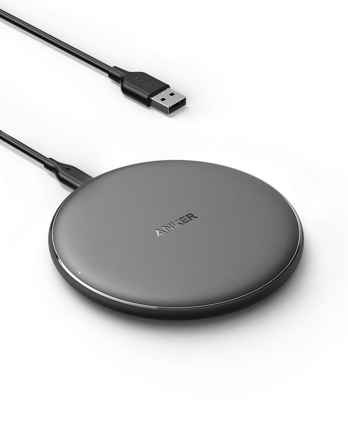 Anker 313 Wireless Charger (Pad), Qi-Certified, 10W Max Fast Charging for Samsung, Compatible wit... | Amazon (US)