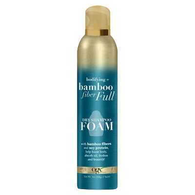 OGX Bodifying + Bamboo Fiber Full Dry Shampoo Foam - 5oz | Target