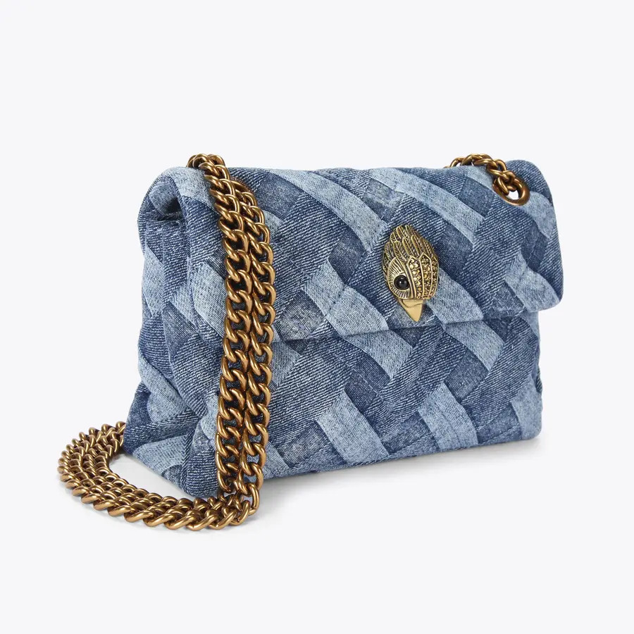 mini denim kensington bag | Kurt Geiger US