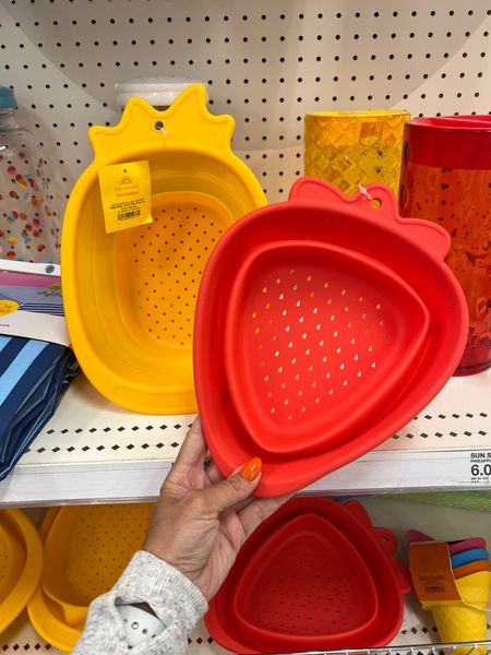 Fruit shaped strainers or berry bowls! Collapsable to save space! 

#LTKFind