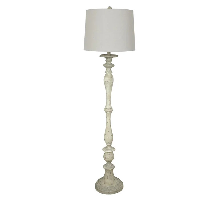 Joaquin 60" Floor Lamp with a Distressed Gray Finish | Walmart (US)