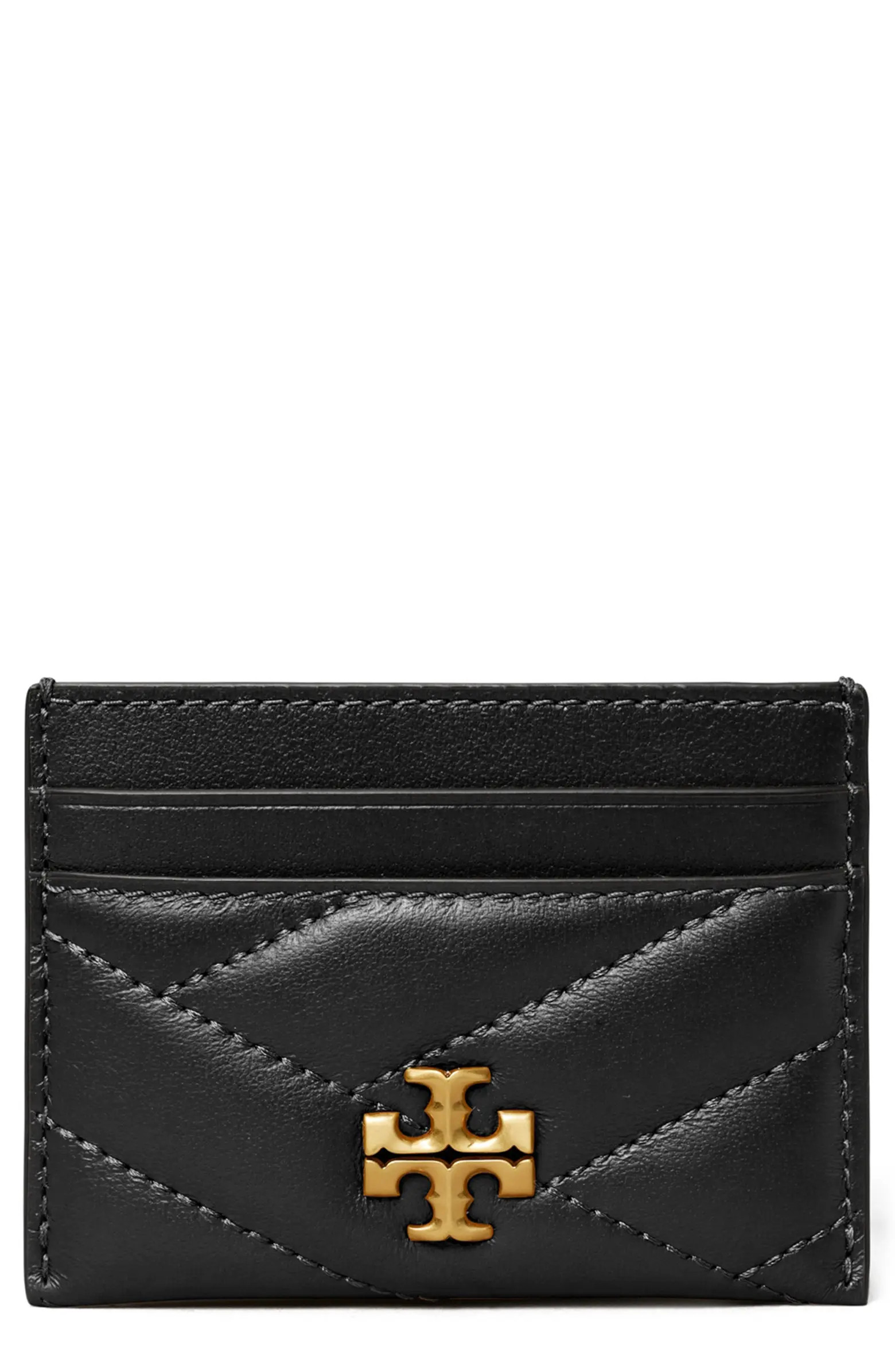 Kira Chevron Leather Card Case | Nordstrom