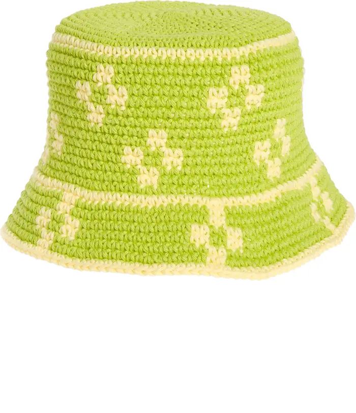 Floral Crochet Bucket Hat | Nordstrom