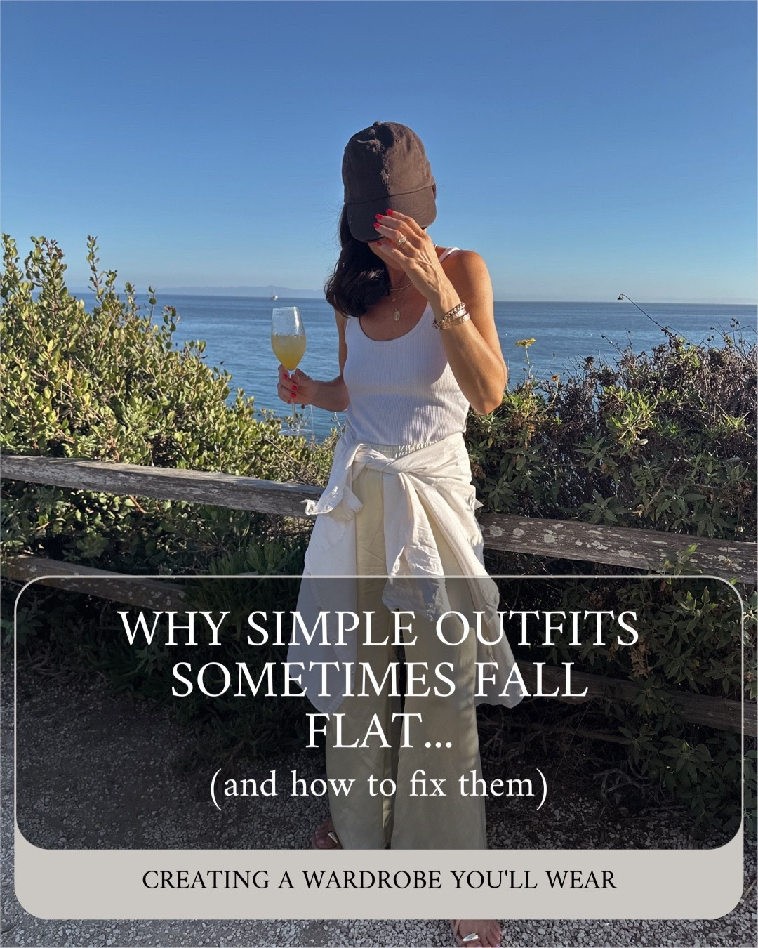 
Most of the time it’s not the outfit… it’s the details.
The difference between something feeling “fine” and something feeling elevated usually comes down to a few small, intentional shifts.
These are the things I pay attention to when I’m getting dressed—and once you start noticing them, your entire wardrobe works a little differently.