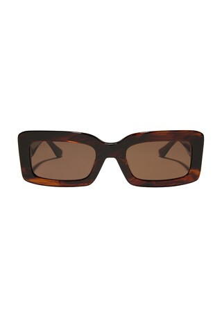 DIFF EYEWEAR Indy Sunglasses in Sequoia Tortoise & Brown from Revolve.com | Revolve Clothing (Global)