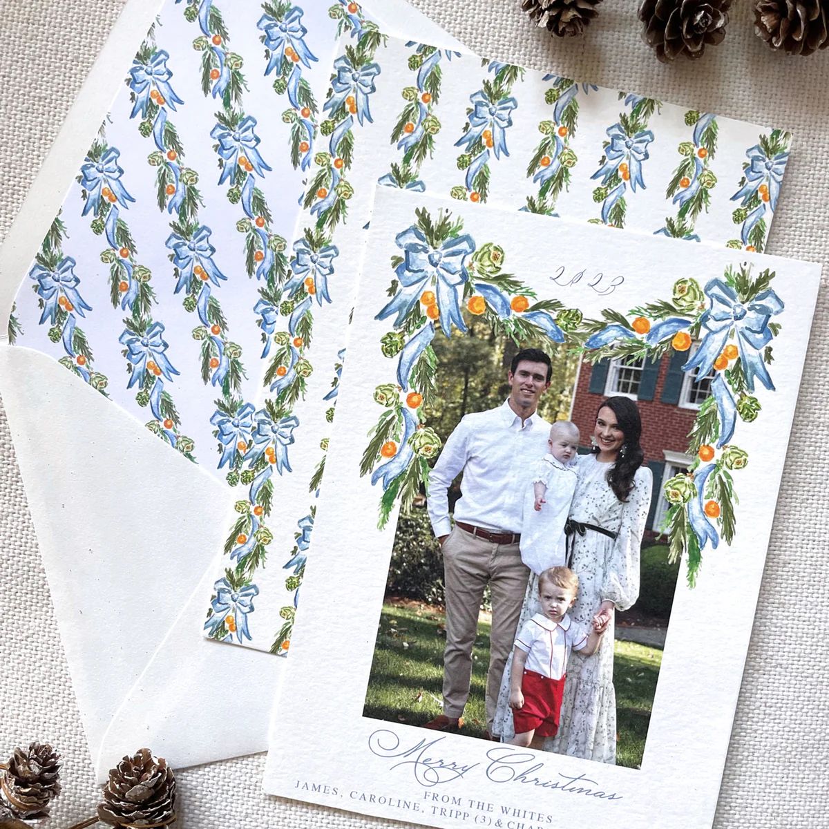 CLASSICALLY CAROLINE X OTMG Haute Holiday Cards | Over The Moon Gift