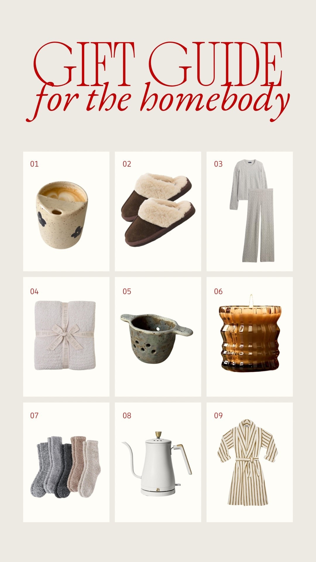 Holiday gifts for the cozy homebody 🤎 

#LTKSeasonal #LTKHoliday #LTKHome