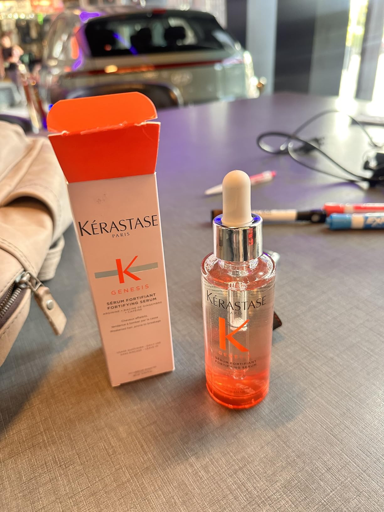 Kerastase Genesis Hair Serum | Daily Strengthening Treatment for Weak or Damaged Hair | Nourishes... | Amazon (US)