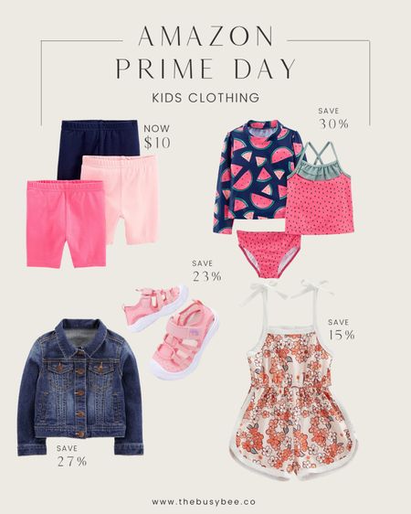 Prime Day deals! Lots of sales on Kids clothing! Don’t miss these deals! 

Sale Alert
Prime Days
Amazon Prime Days
Kids clothing
Kids swimwear 
Kids sandals
Girls clothing

#LTKsalealert #LTKkids #LTKxPrimeDay