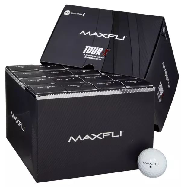 Maxfli 2023 Tour X Golf Balls - 48 Pack | Dick's Sporting Goods