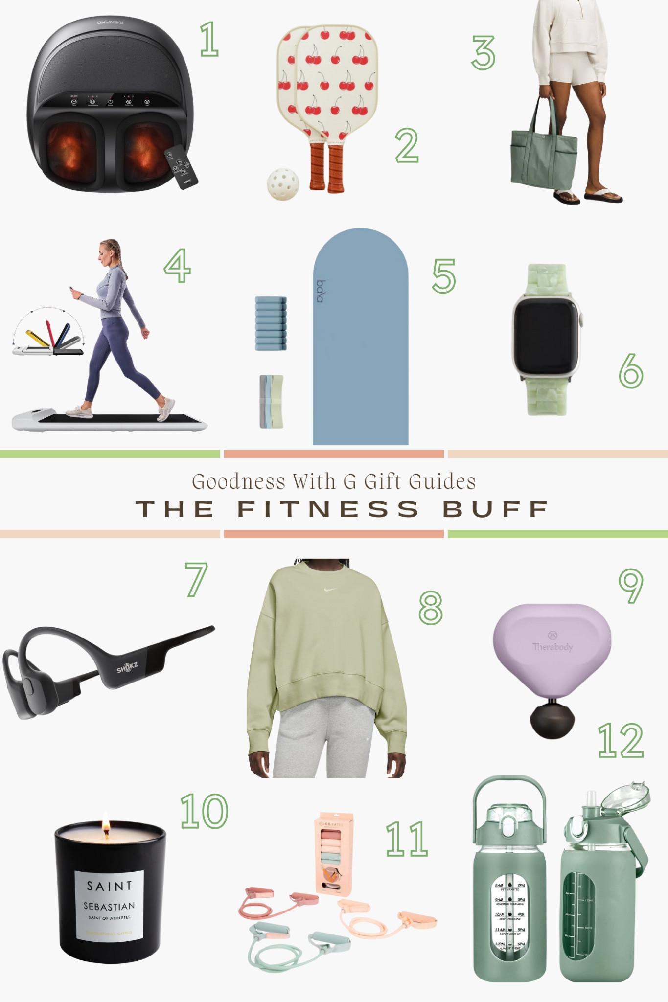 The Fitness Buff Gift Guide💪🏼🏃🏽‍♀️