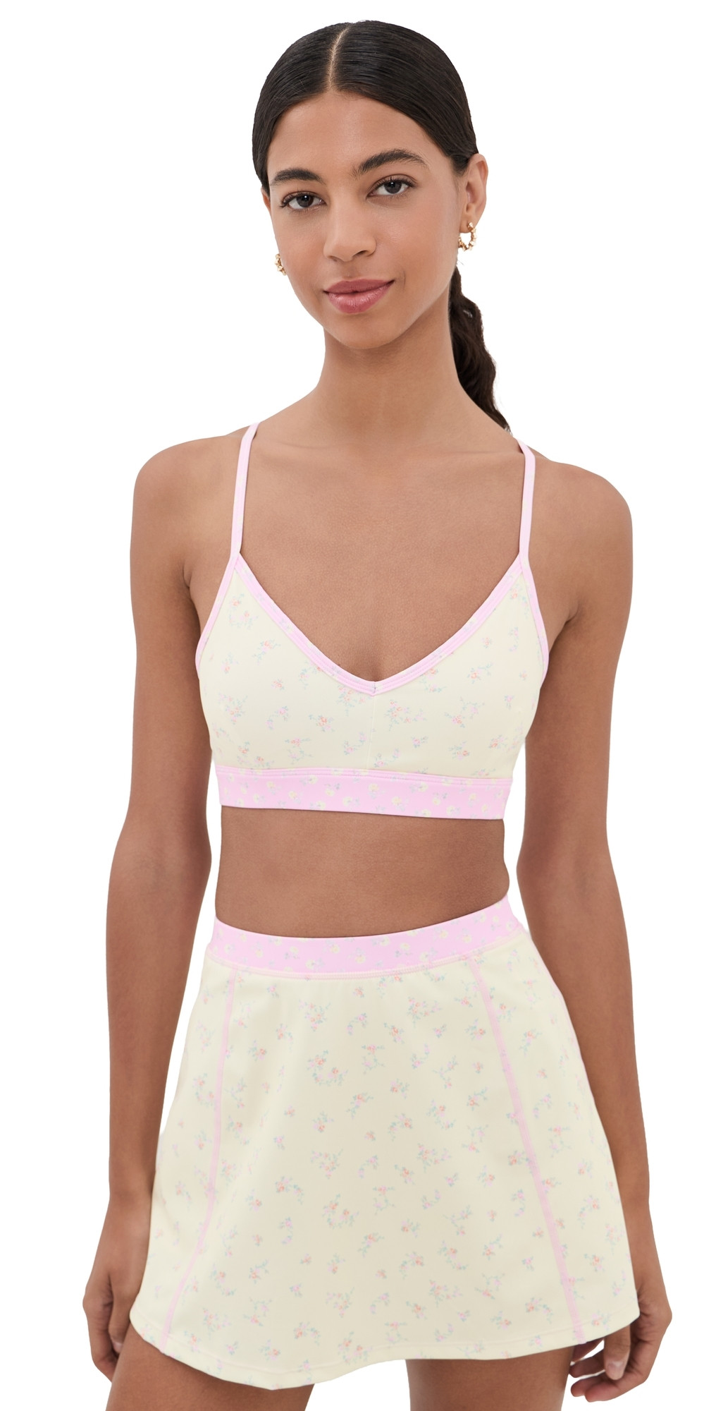 LoveShackFancy Jolanda Bra Lemon Haze L | Shopbop