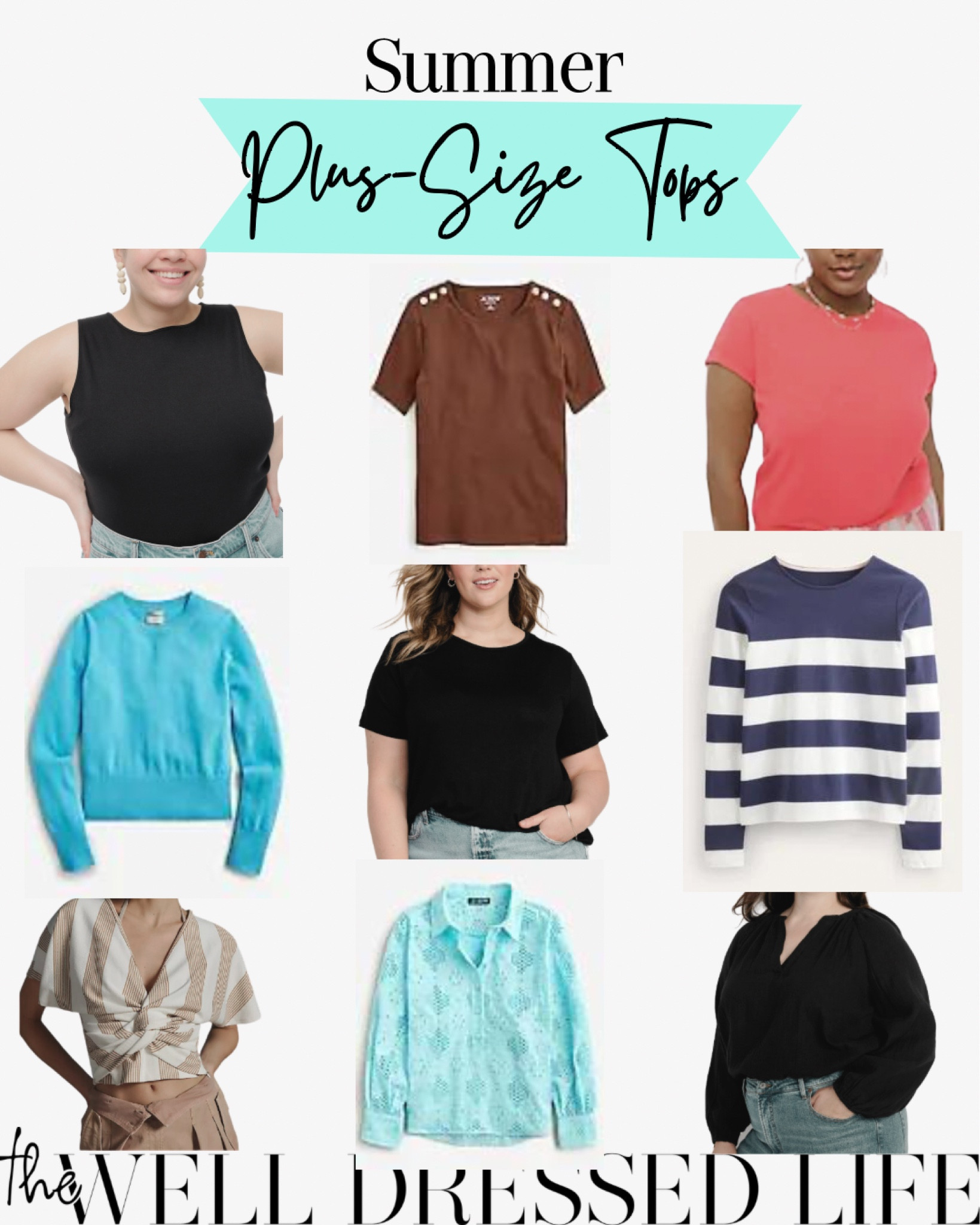 Recent reader favorite summer plus-size tops!

#LTKstyletip #LTKSeasonal #LTKFind
