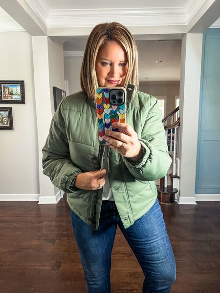 Walmart quilted jacket - true to size 
Target jeans - true to size 

Fall fashion / fall outfit / cropped jeans 


#LTKunder50 #LTKcurves #LTKstyletip