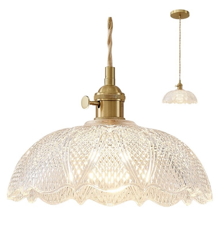 Back in stock is this vintage inspired cut glass pendant light with a beautiful braided cord and antique brass accents - for only $69.99! Hurry these won’t last…they were out of stock for nearly two years. I ordered two today and can’t wait to get them. ✨✨

#LTKSaleAlert #LTKHome