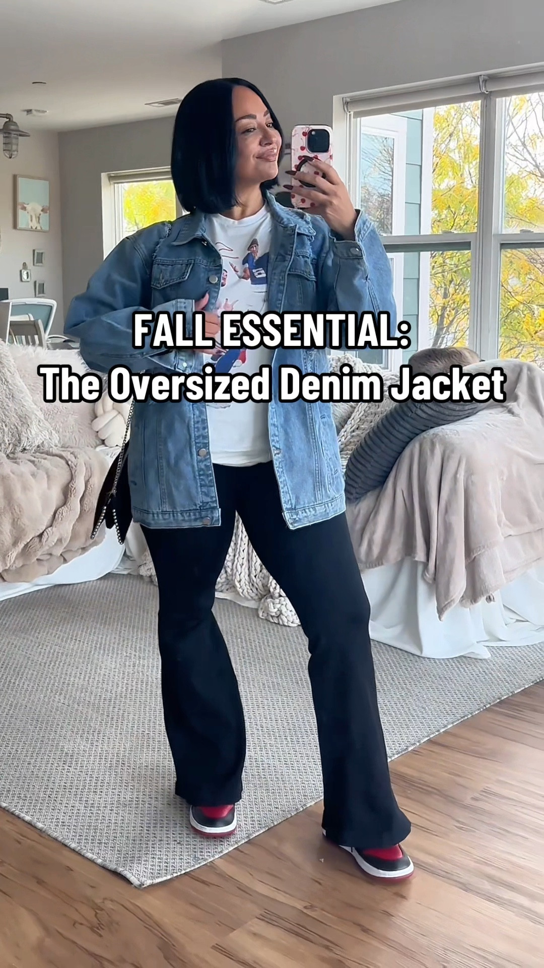 The fall wardrobe essential oversized denim jacket that’s affordable 🍁💙

denim jackets, wardrobe essential, capsule wardrobe, fall fashion, jean jacket  

#LTKFindsUnder50 #LTKOver40 #LTKStyleTip