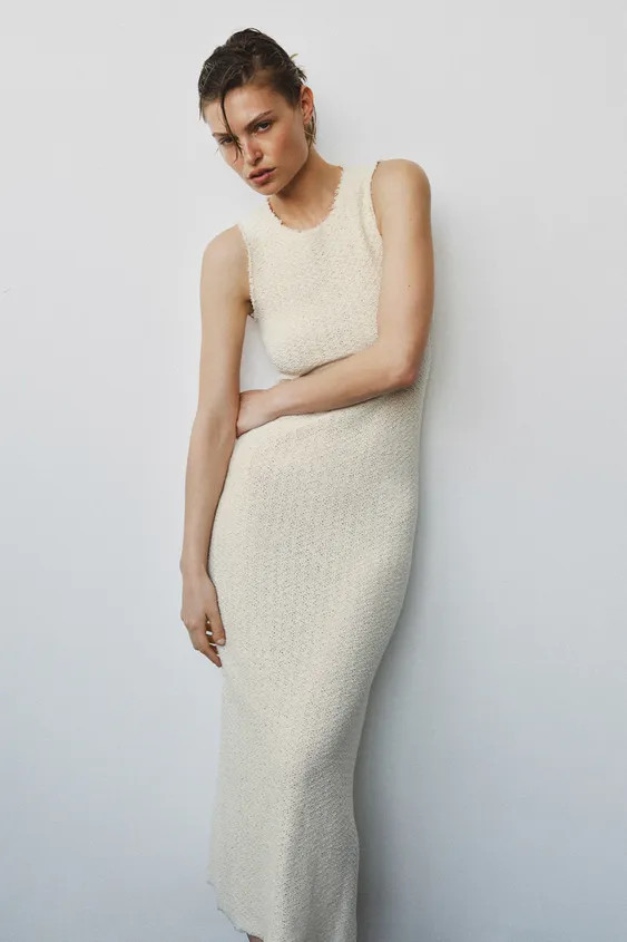 ROBE LONGUE RUSTIQUE | Zara US