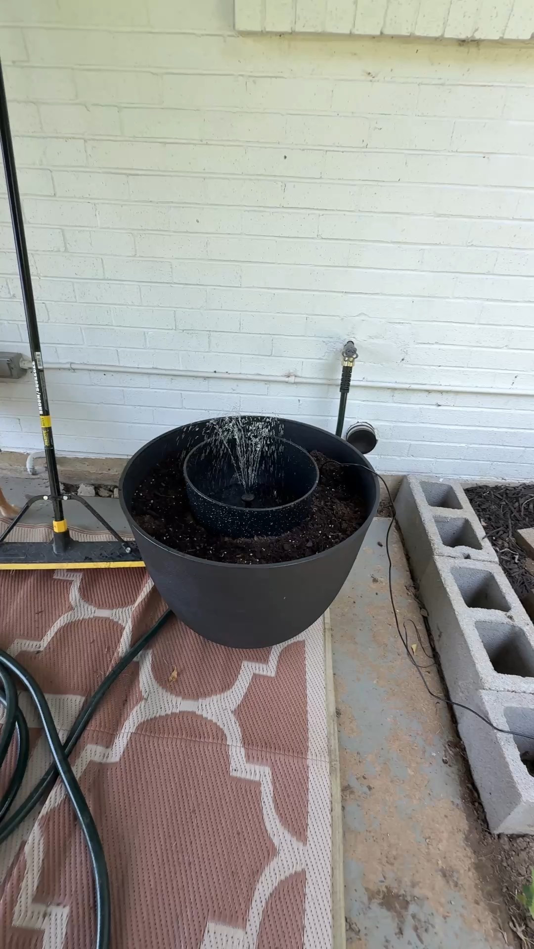 Let’s turn this house into a home! I am working on transforming my patio. I have always wanted an outdoor fountain but they are so expensive. I have created this brand fountain for under $100! #outdoorfountian #fountian #waterfountian 

#LTKFindsUnder100 #LTKSeasonal #LTKHome
