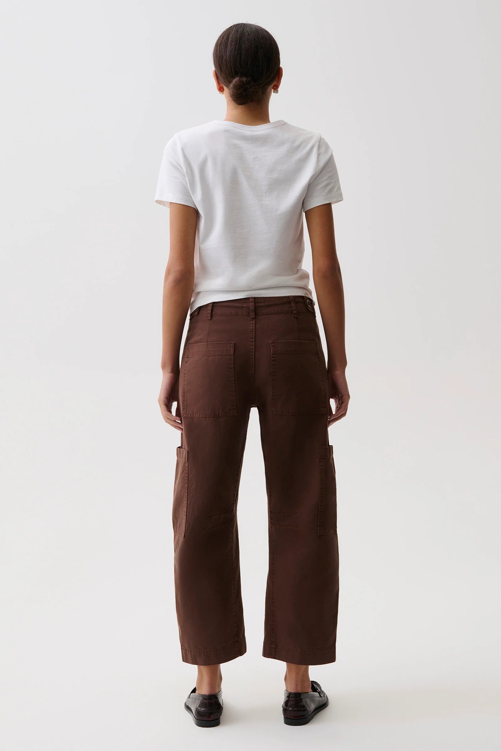 Sabrina Curved Utility Pants - Lindt | Pistola Denim