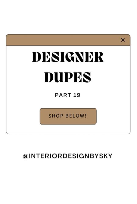 Designer dupe finds part 19! Comment what you want me to find, for the best price possible + good quality! 

The cutest & trendiest finds!!!! I will be posting dupe finds at least once / week + more! 

#LTKsalealert #LTKSpringSale #LTKstyletip