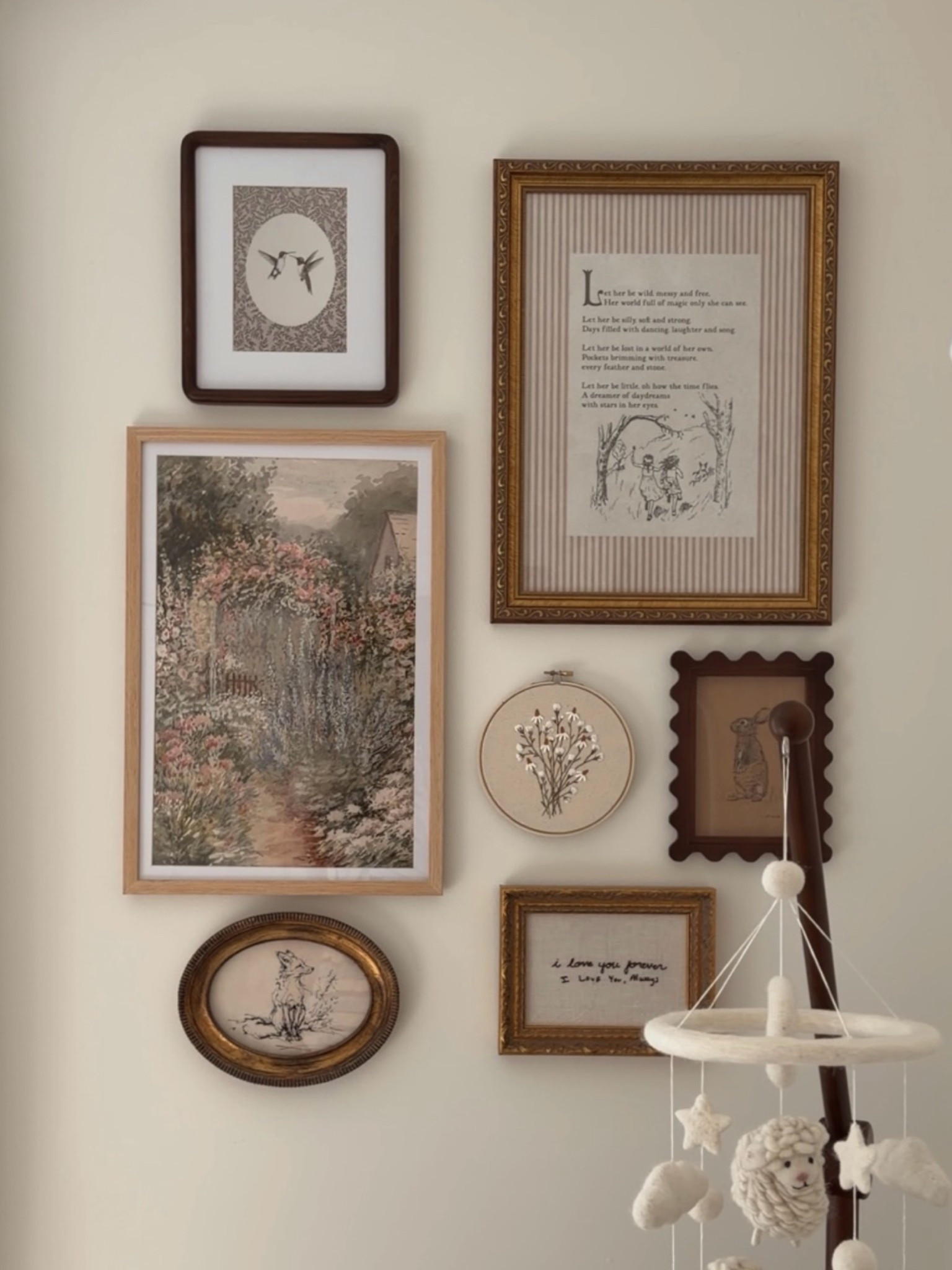 Loved sourcing our nursery gallery. Every piece has a sentimental meaning for us 🫶🏼 handwriting piece is by @rowesroom on IG! I always get my artwork printed through Mpix on giclee paper to preserve the look. Frames were all very lightweight so we used the command damage free picture hanging strips which was SO easy. Since it’s not directly over the crib either, we felt fine not using something heavier duty. Most of the strips supported up to 3x what the frames actually weighed.

#LTKBump #LTKKids #LTKHome