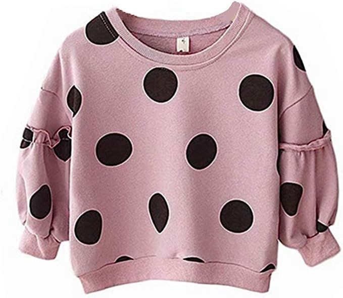 Newborn Infant Baby Girl Sweater Kid Long Sleeve Ruffle Warm Spring Fall Winter Pullover Tops Out... | Amazon (US)