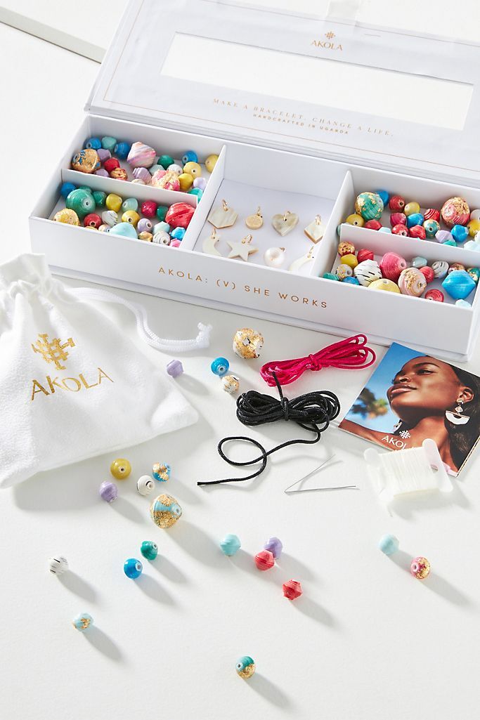 Akola DIY Rainbow Necklace + Bracelet Kit | Anthropologie (US)