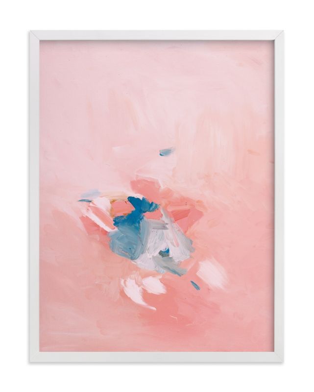 "Soft Coral" - Grownup Open Edition Non-custom Art Print by Caryn Owen. | Minted