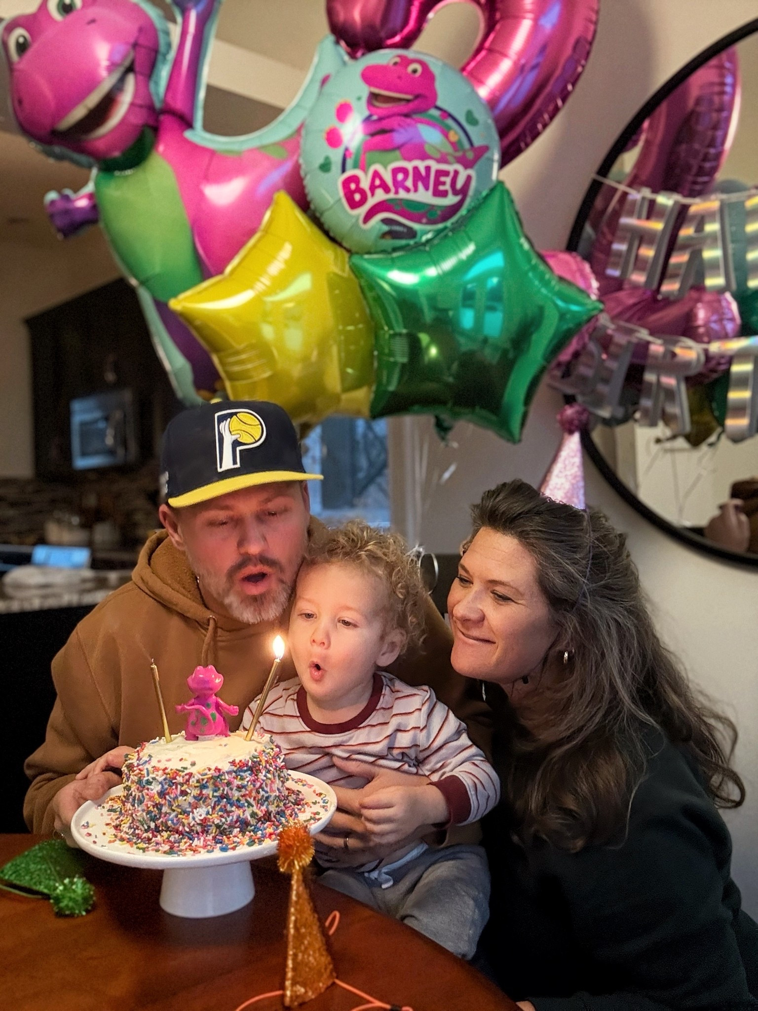 Barney Birthday. 
Simple but pure joy!

#LTKBaby #LTKKids #LTKmomlife