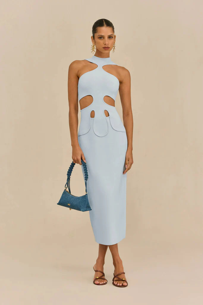 BAYLEE KNIT DRESS - BREEZE | Cult Gaia - US