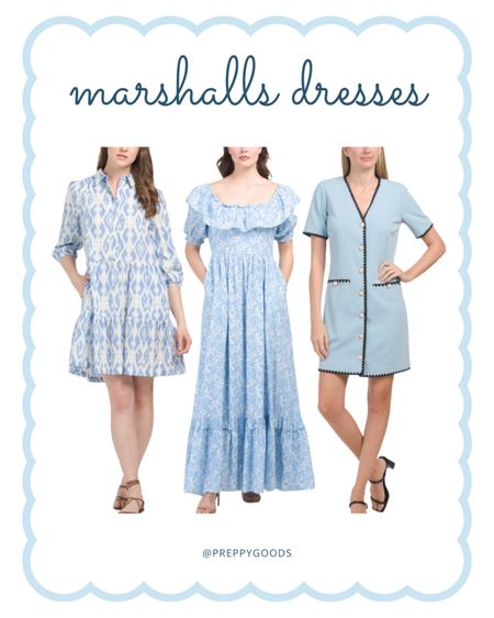 Marshalls dresses I’m loving for summer! Great for dressing up or dressing down.

Summer Dresses | Blue & White Dress

#LTKstyletip #LTKfindsunder50 #LTKfindsunder100