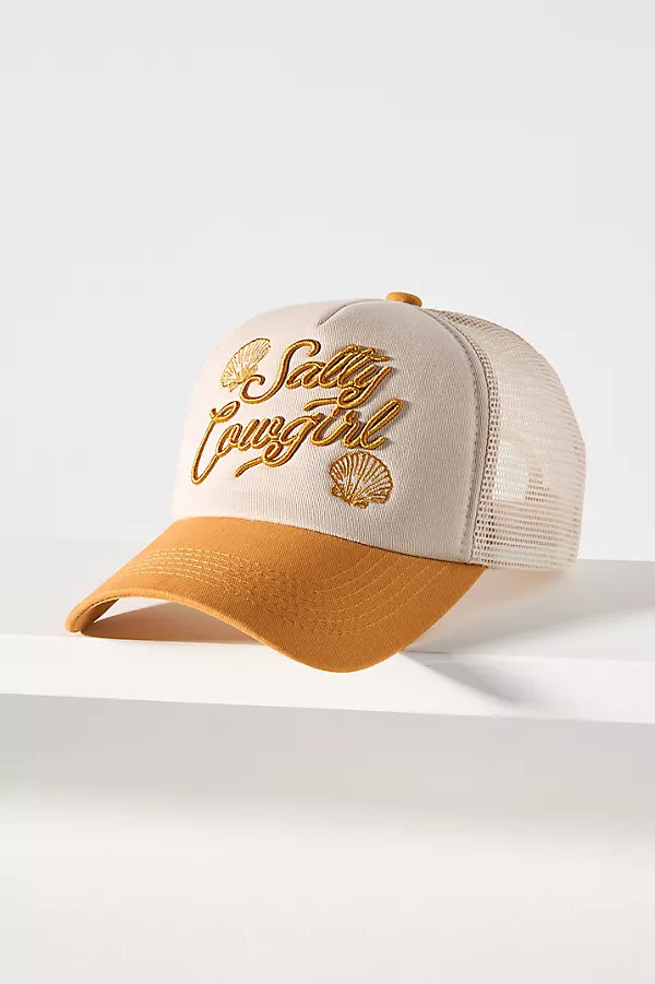Worn/West Salty Cowgirl Trucker Hat | Anthropologie (US)