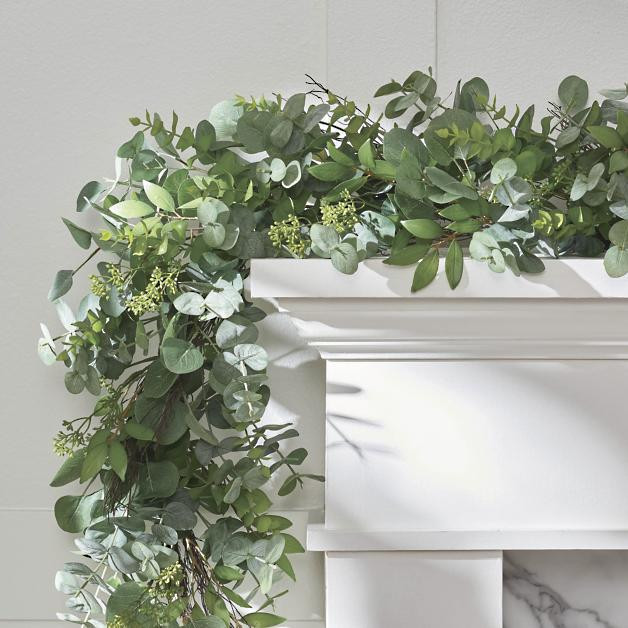 Mixed Eucalyptus Garland | Grandin Road | Grandin Road