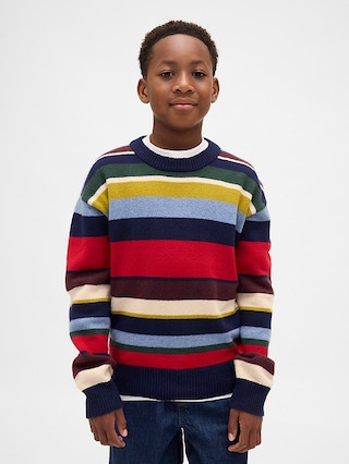 Kids CashSoft Relaxed Crewneck Sweater | Gap (US)
