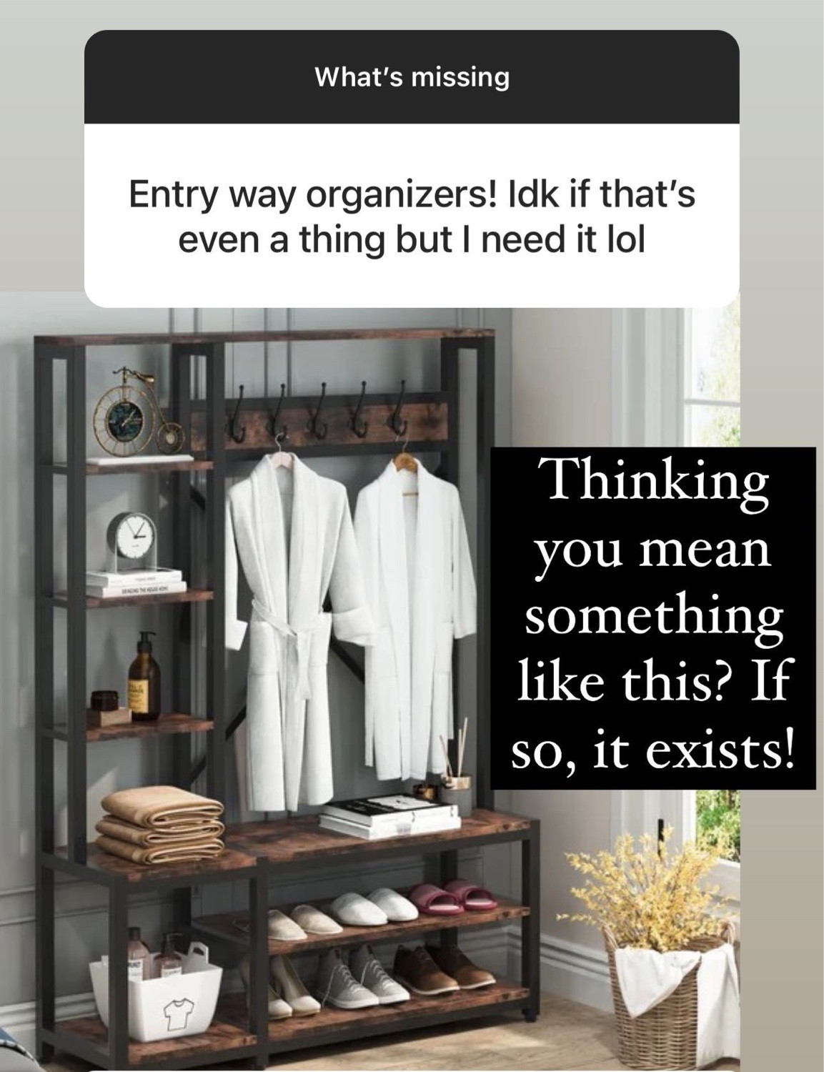 Entryway organizer 

#LTKFind #LTKhome