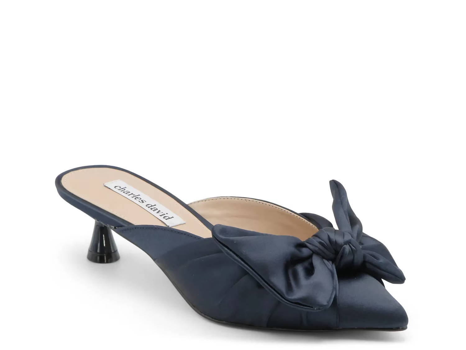 Charles David Alinda Mule | Women's | Navy | Size 6.5 | Pumps | Kitten | DSW