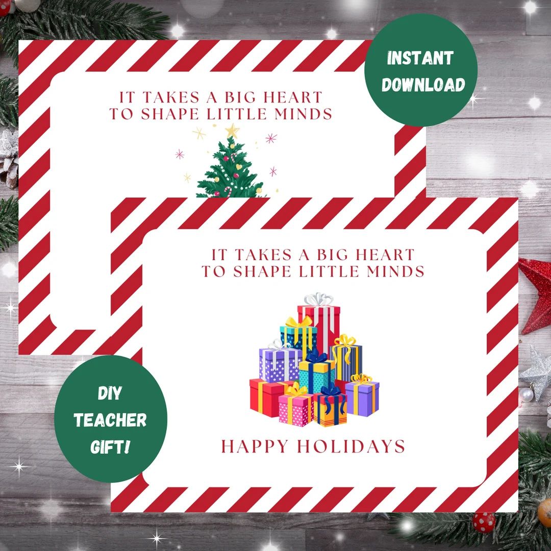 Teacher Holiday Survival Kit Printable INSTANT DOWNLOAD - Etsy | Etsy (US)