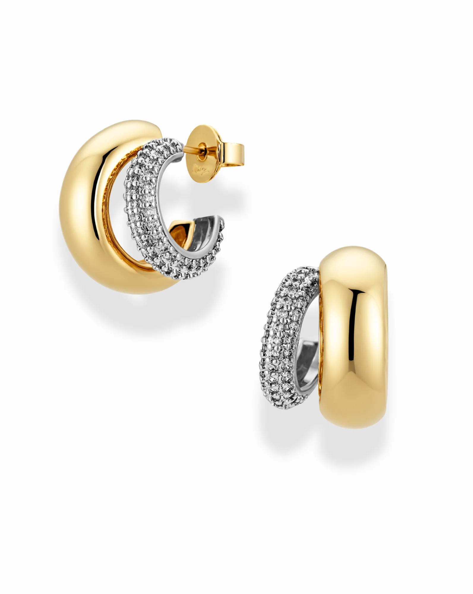 Conrad Pave Hoops | Mod and Jo