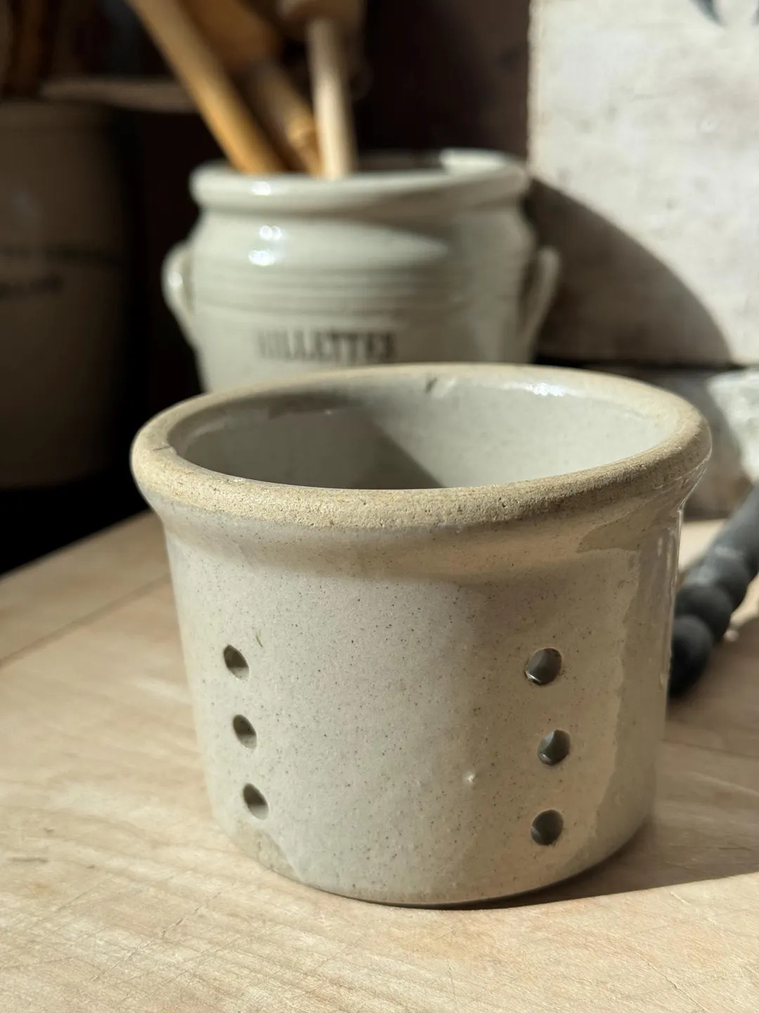 Vintage French Cheese Mold French Cheese Mold French Faiselles Cheese Strainer French Stoneware K... | Etsy (US)