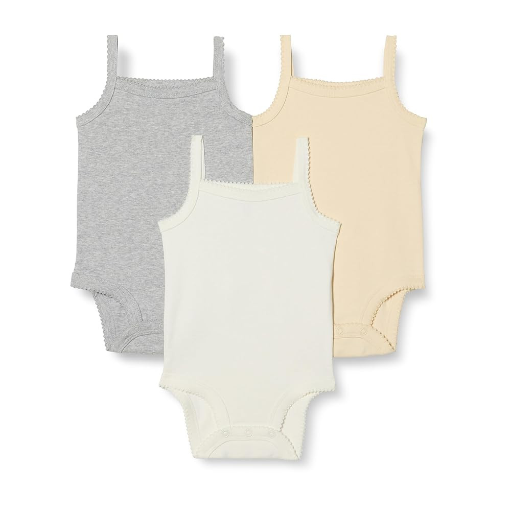 Amazon Essentials Baby Girls' Sleeveless Bodysuits, Pack of 3 | Amazon (US)
