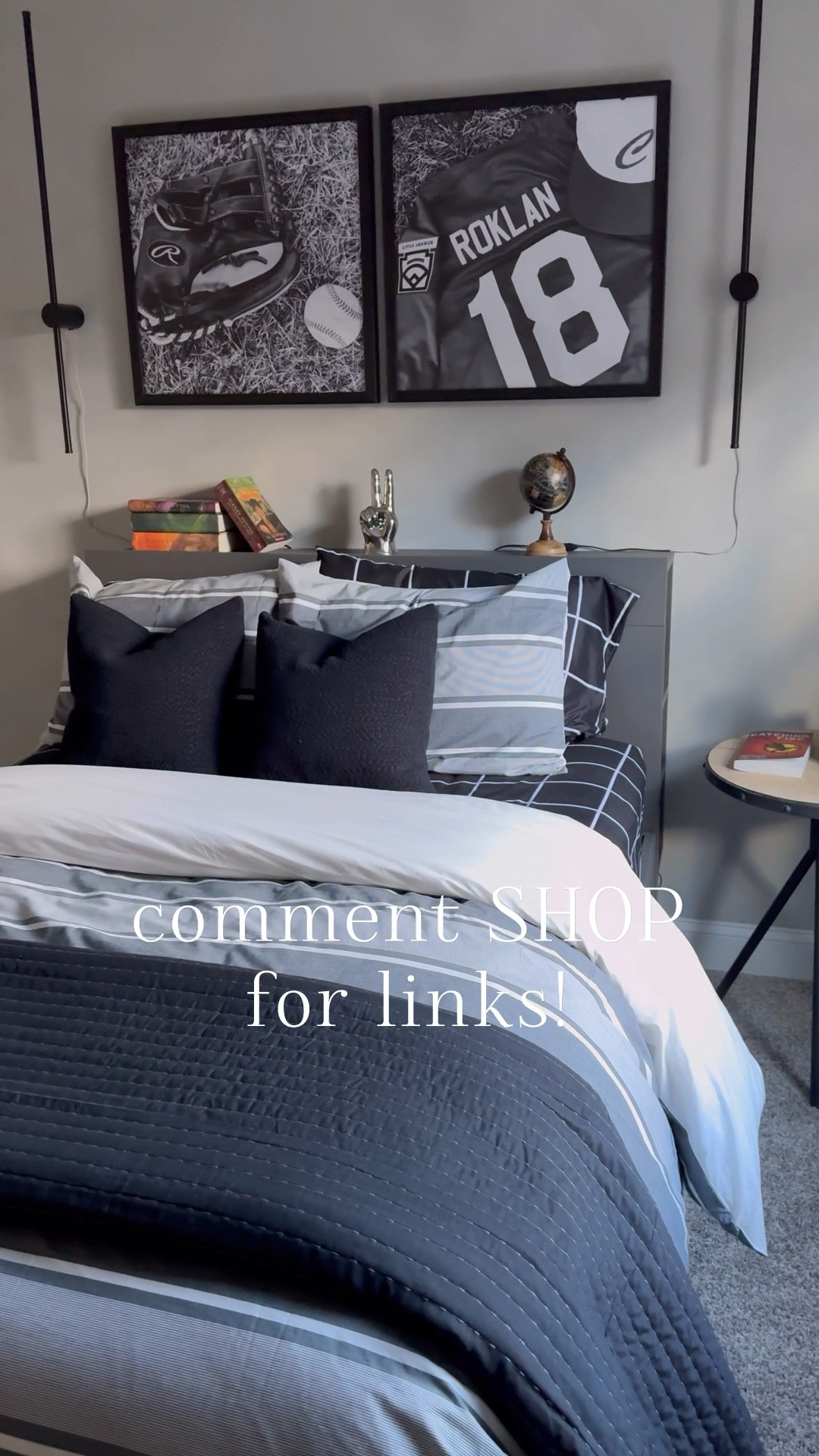 This boys bedroom refresh is complete!   Shop my links below! 

#LTKstyletip #LTKVideo #LTKhome