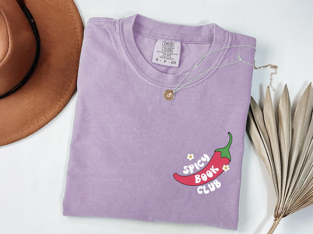 Comfort Colors® Spicy Book Club Shirt Minimalist, Spicy Books T-shirt, Spicy Book Club Tee, Book... | Etsy (US)