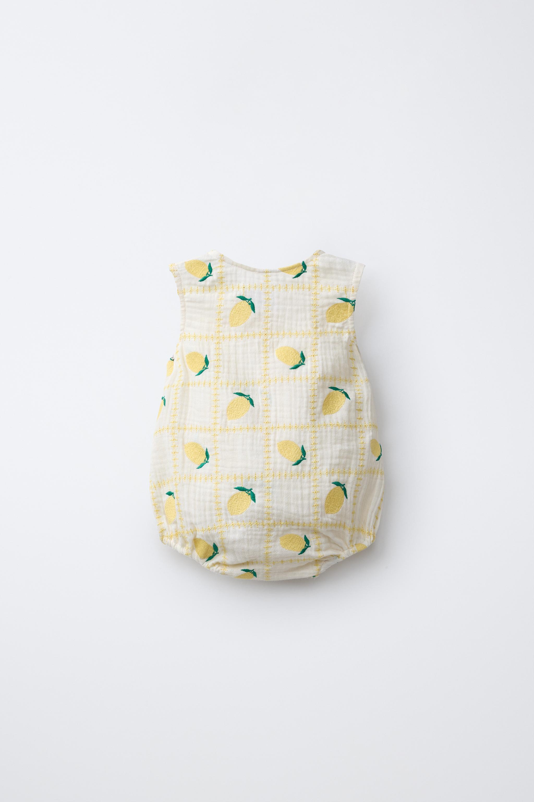 EMBROIDERED LEMON ROMPER CASA LAWA X ZARA KIDS | Zara US