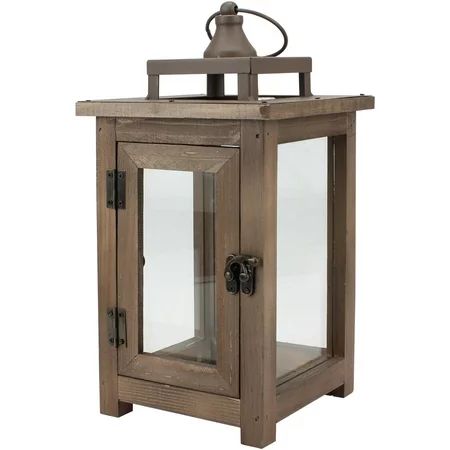 Better Homes & Gardens Medium Lantern with Farmhouse Rustic FinishAverage rating:4.6out of5stars,... | Walmart (US)